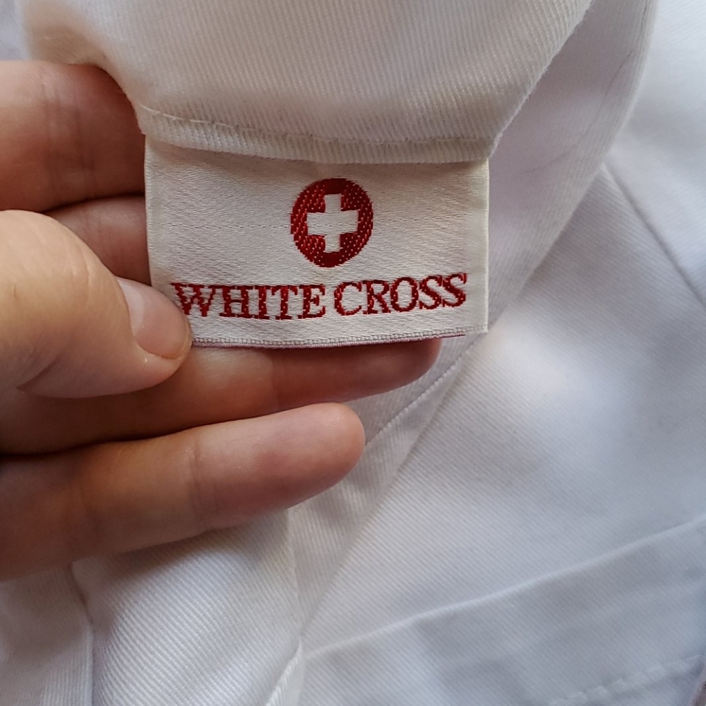 White Scrub top size small